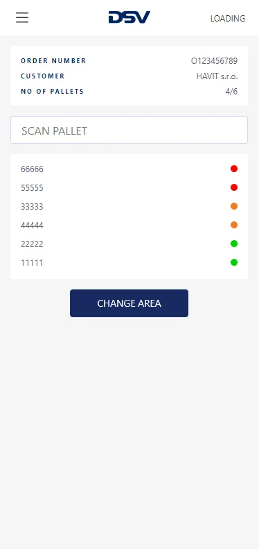 Barcode-driven truck loading, zero errors
